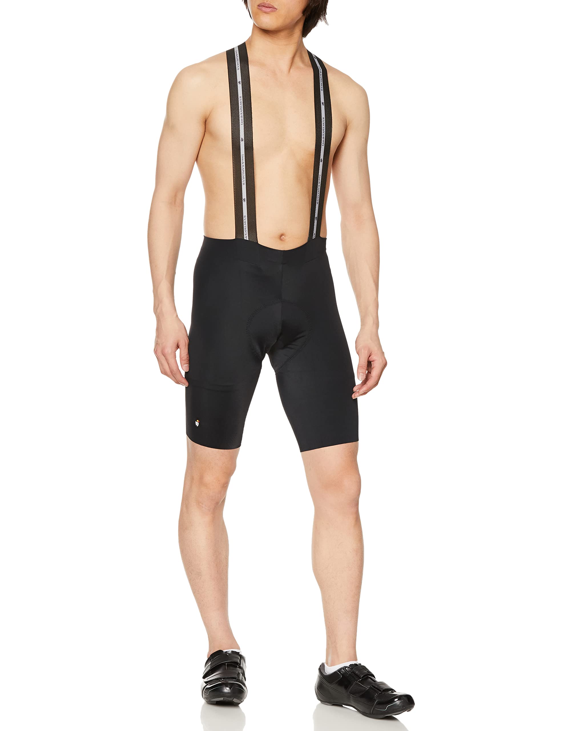 

Lion de Kapelmuur Advance 2 Premier Pad II Bib Size S Shorts, Black, чёрный