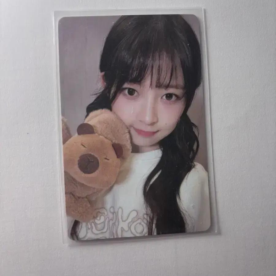 Ive Yizhiyu Capybara Rei Unreleased Photocard