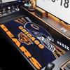 Chicago Bears Logo Thema Premium Rutschfestes Mauspadd mit Genähten Kanten, Strapazierfähiges Gummi Material, für Schreibtisch & Gaming Tolle Geschenke