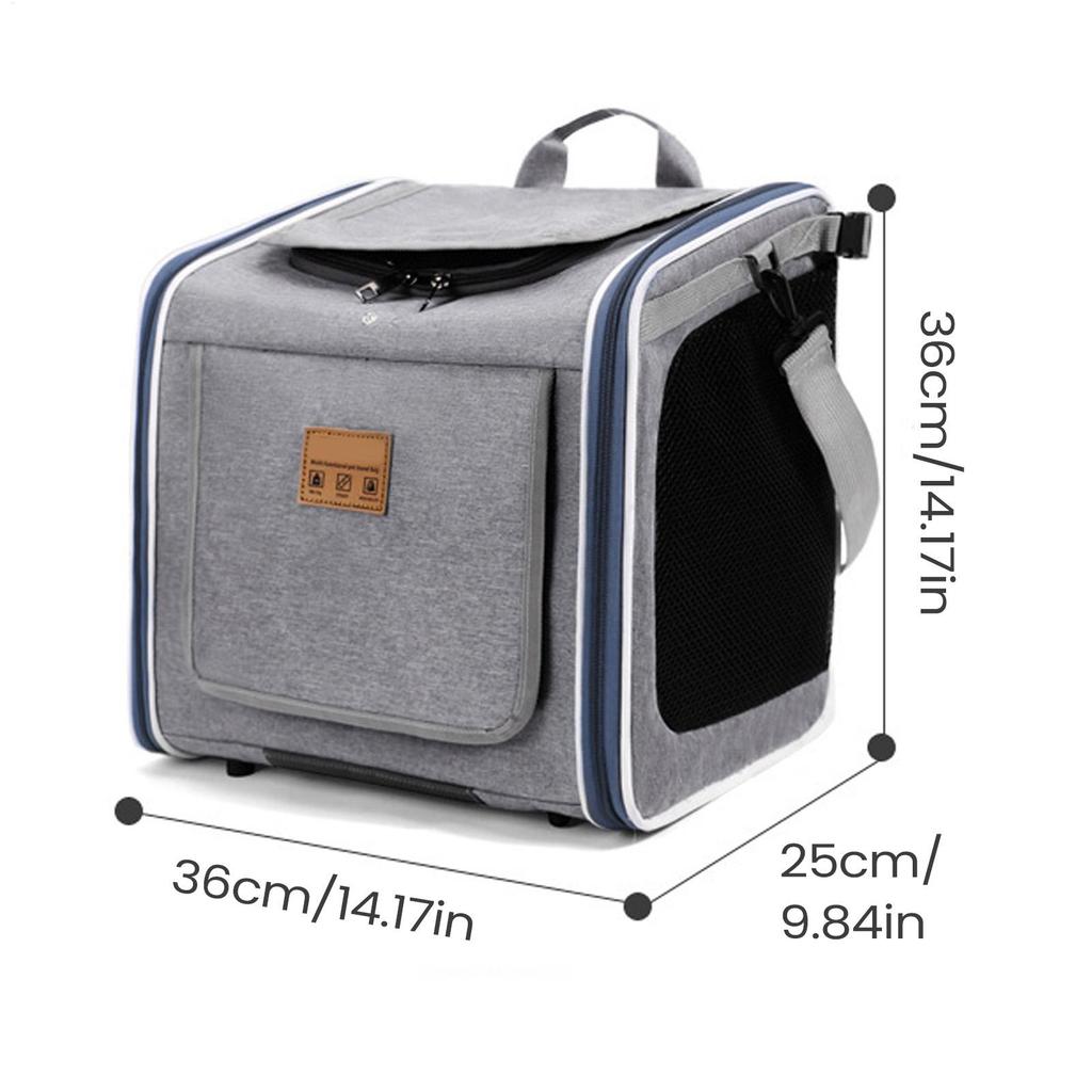 Dog Bike Basket Bicycle Handlebar Pet Backpack Bicycle Handlebar Pet Backpack For Outdoor Commuting Grocery Urban Travel Camping