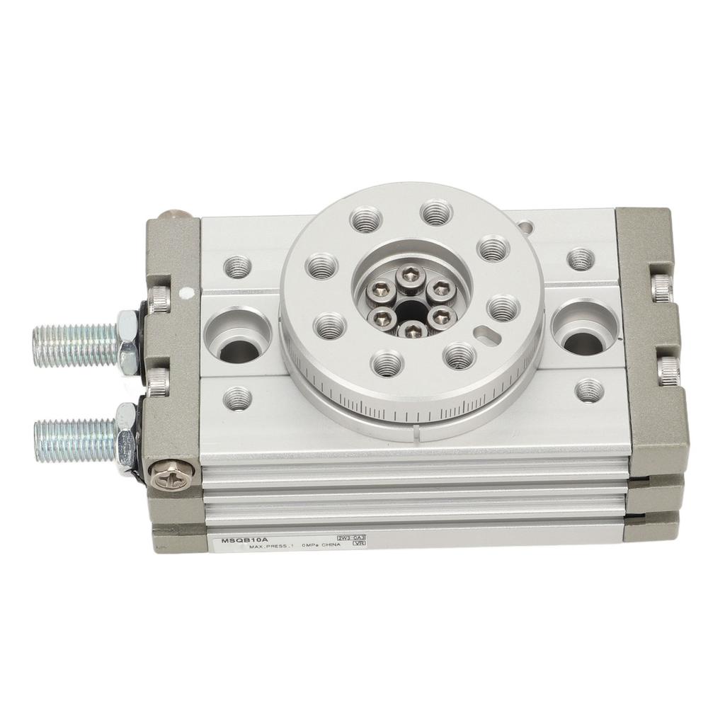 Rotary Pneumatic Air Cylinder 0 To 190 Degree Adjustable Aluminum Alloy High Strength Waterproof Rotate Cylinder 10A