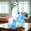Electric Blowing Ball 3D Cool Light Dolphin LED Light Levitation Blow Ball  Kids Toys