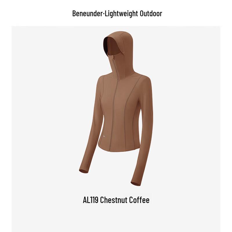 Beneath Women s Cooling Slim-Fit UV Protection Crop Sun Jacket AL11924 L