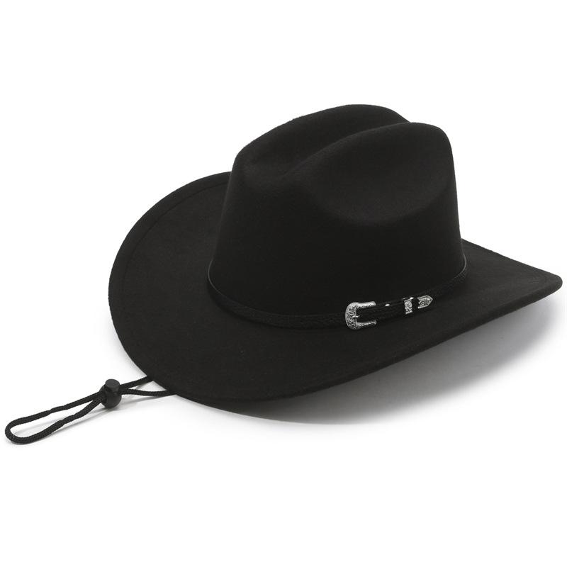 Western Cowboy Hat Comfortable Denim Cowboy Hat Vintage Cowboy Hat Retro For Festivals Travel Outdoor Activities чёрный