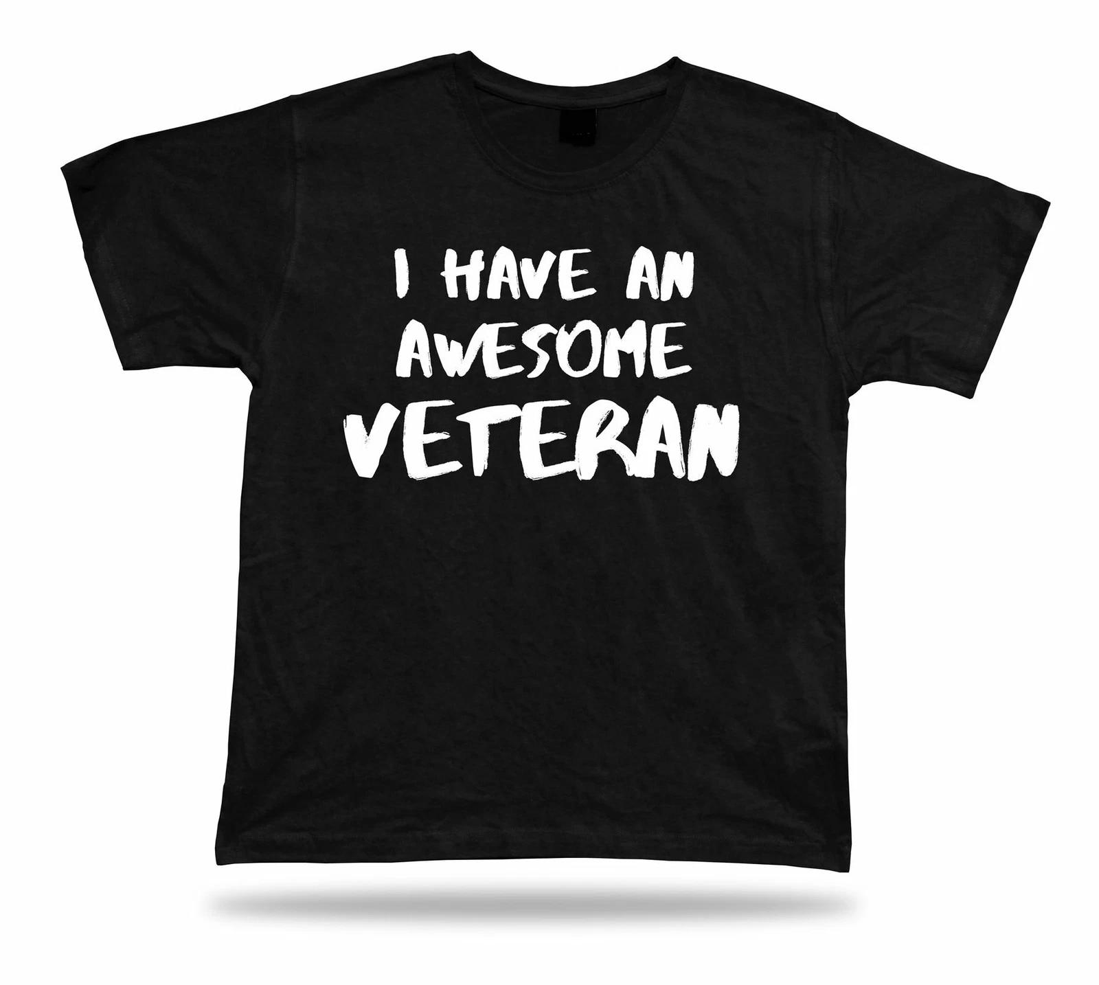 I have an awesome veteran T Shirt family relative special tee Gift strog success S