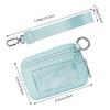 Ladies Portable Wristlet Wallets Keychain Wallet Coin Purse with Zipper for Travel Credit Card Holder Phone