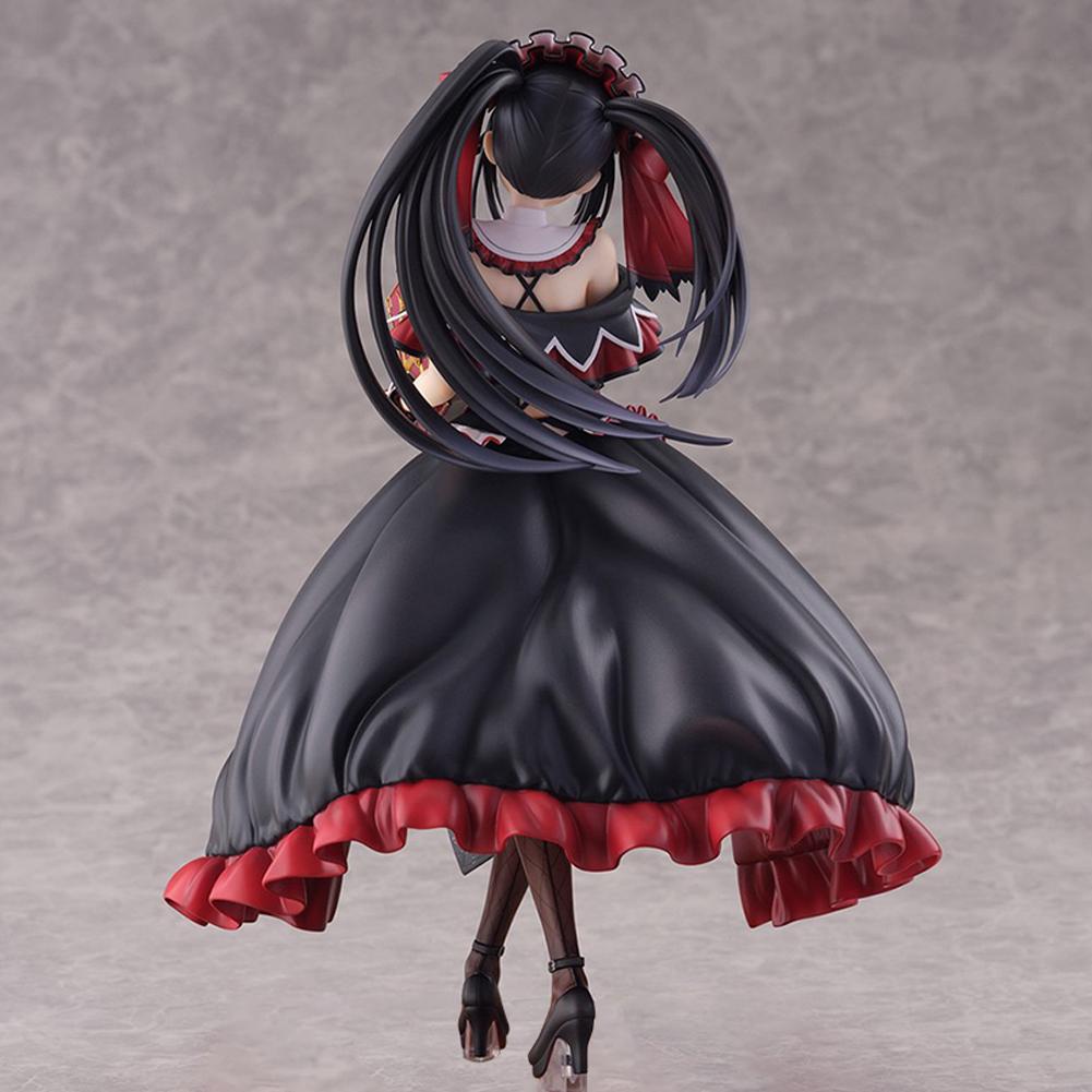 Anime Tokisaki Kurumi Figure Action Model Car Decor Collection Toy Gifts Cute Loli Girl Statue Pvc Boys Articulated Poseable Detailed Movable Scale