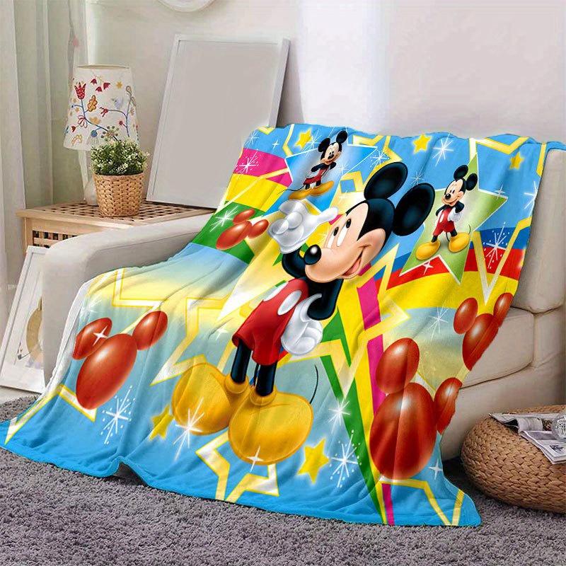 Mickey & Minnie Decke Weiche, Warme Flanell-Kuscheldecke für das Sofa, Weiche Warme Bettwäsche-Tagesdecke, Einzigartige Geschenkidee.