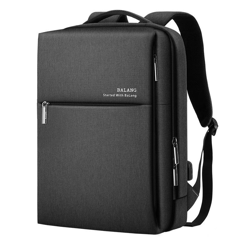Baron Men's Minimalist Business Backpack: Lightweight, Large Capacity for Travel, Work, and Commute, Fits Laptops.