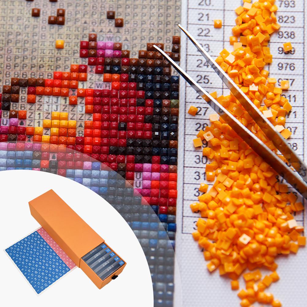 15/30/45Pcs/Set Diamond Painting Accessories with Lids Diamond Painting Trays Storage and Diamond Art Trays for Diamond Painting