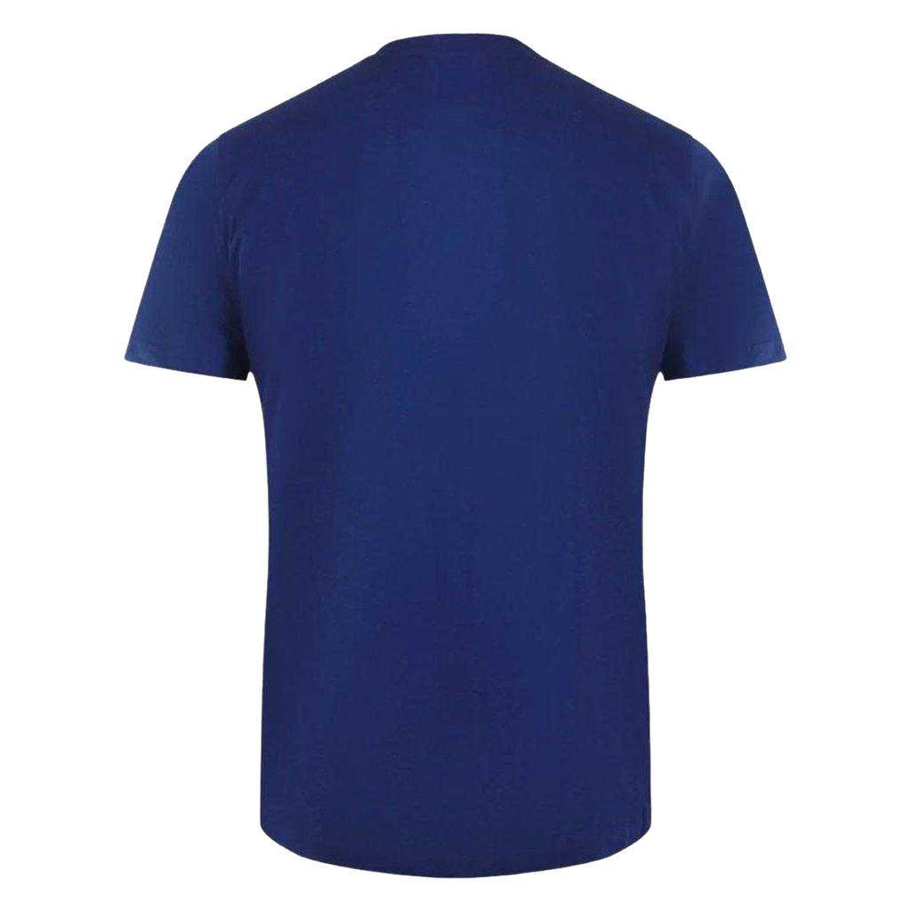 Cavalli Class Mens Vibrant Floral Logo T-Shirt