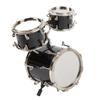 Miniature Drum Model Metal Jazz Drum Model Ornament Miniature Musical Instrument Drum Set for Teache