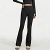 Dames Zeer Elastisch Slim-fit Afslankende Yogabroek Casual Sport Wijde Pijpen Broek