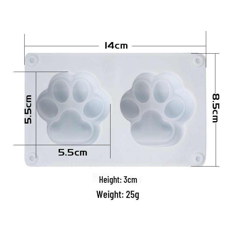 

Силиконовая форма «Кошачий коготь» для изготовления сережек и брелоков