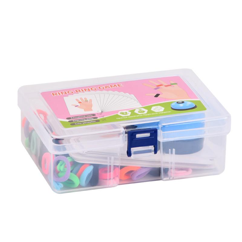 

Игра «Сопоставление колец на пальцах» Развивающие игрушки для детей Распознавание цветов Координация рук и глаз Сенсорное развитие Родительско-детский Монтессори-подарок разноцветный