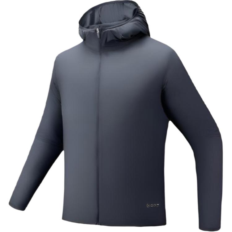 Anta Plain Zipper Simple Versatile Hooded Sports Casual Jacket Men Jackets 952537613-7