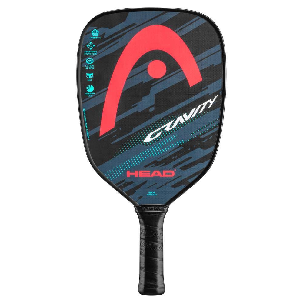 Head Gravity Pickleball Paddle Black 4-1/8