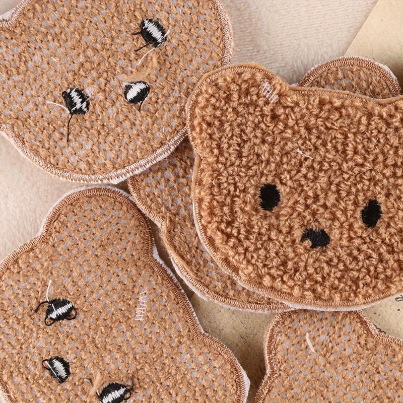 Embroidered Towels Embroidered Fabrics Clothing Accessories Teddy Bear Patches Badges Fabric Labels