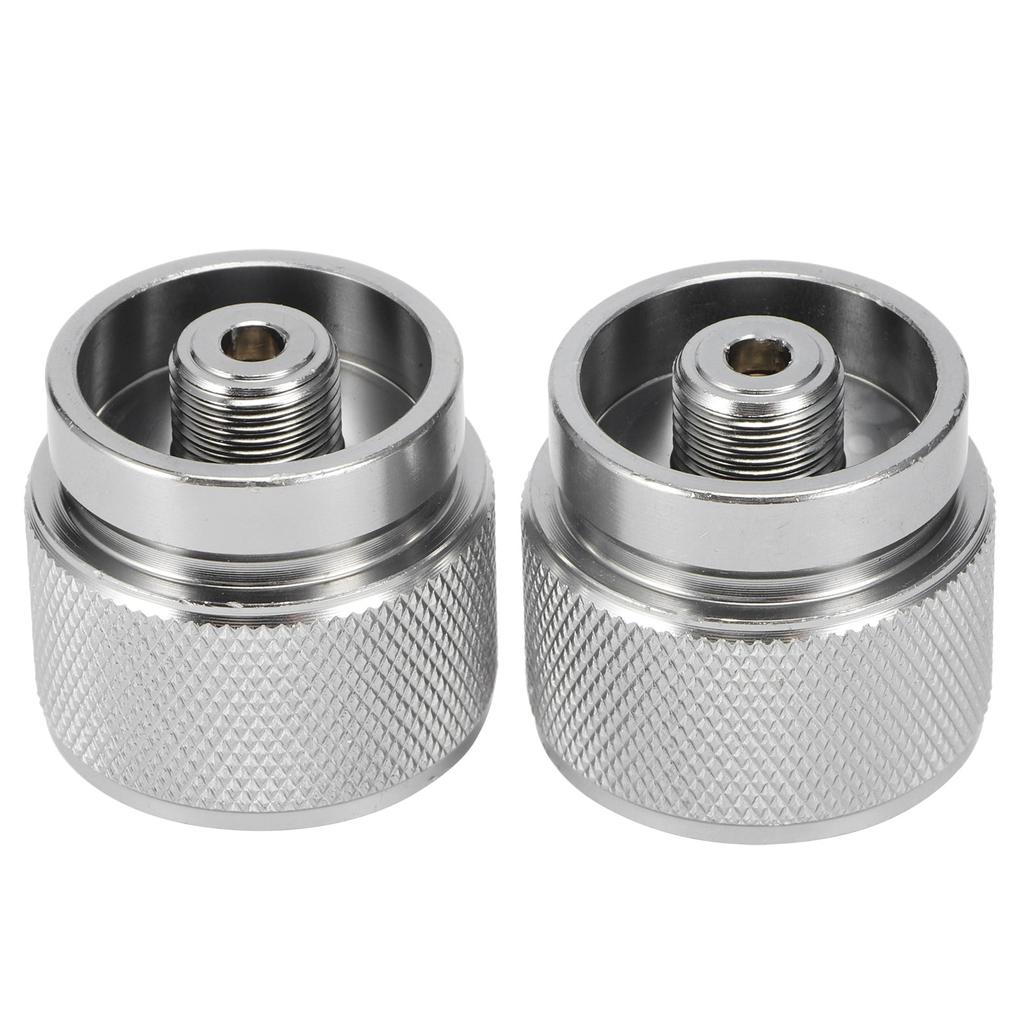 2Pcs G3/4 DN20 FNPT Outdoor Camping Stove Flat Tanks Converter Gas Charging Valve Adapter