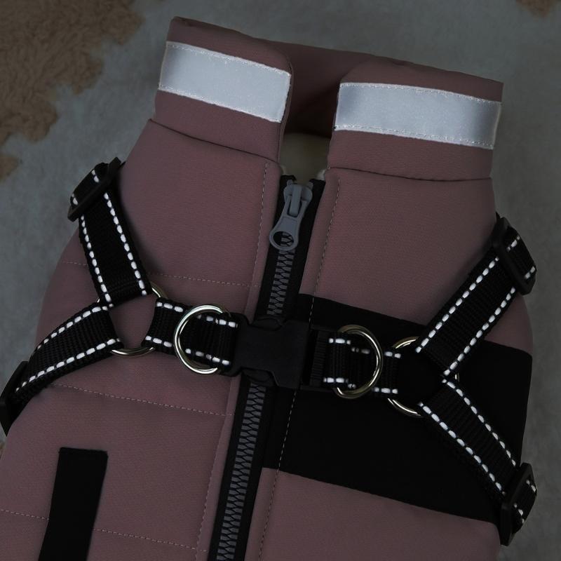 Winter Warme Hundekleidung Kaltes Wetter Haustier Hund Verdickte Innenfutter Jacke für Draußen
