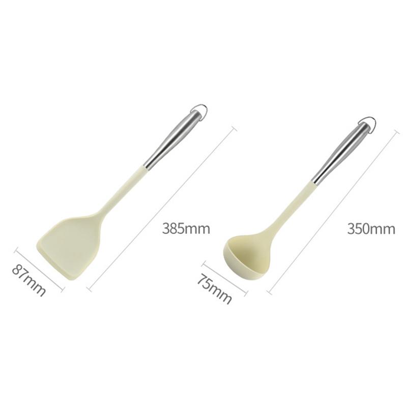 Купить 1 шт., силиконовая лопатка и половник, набор термостойких ...