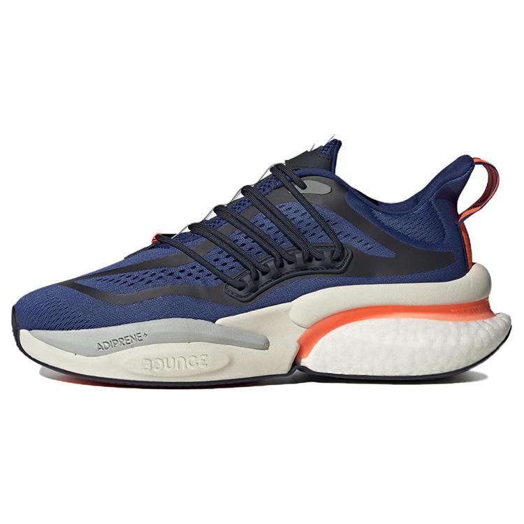 New Adidas AlphaBoost V1 'Victory Blue Solar Red' HQ7089