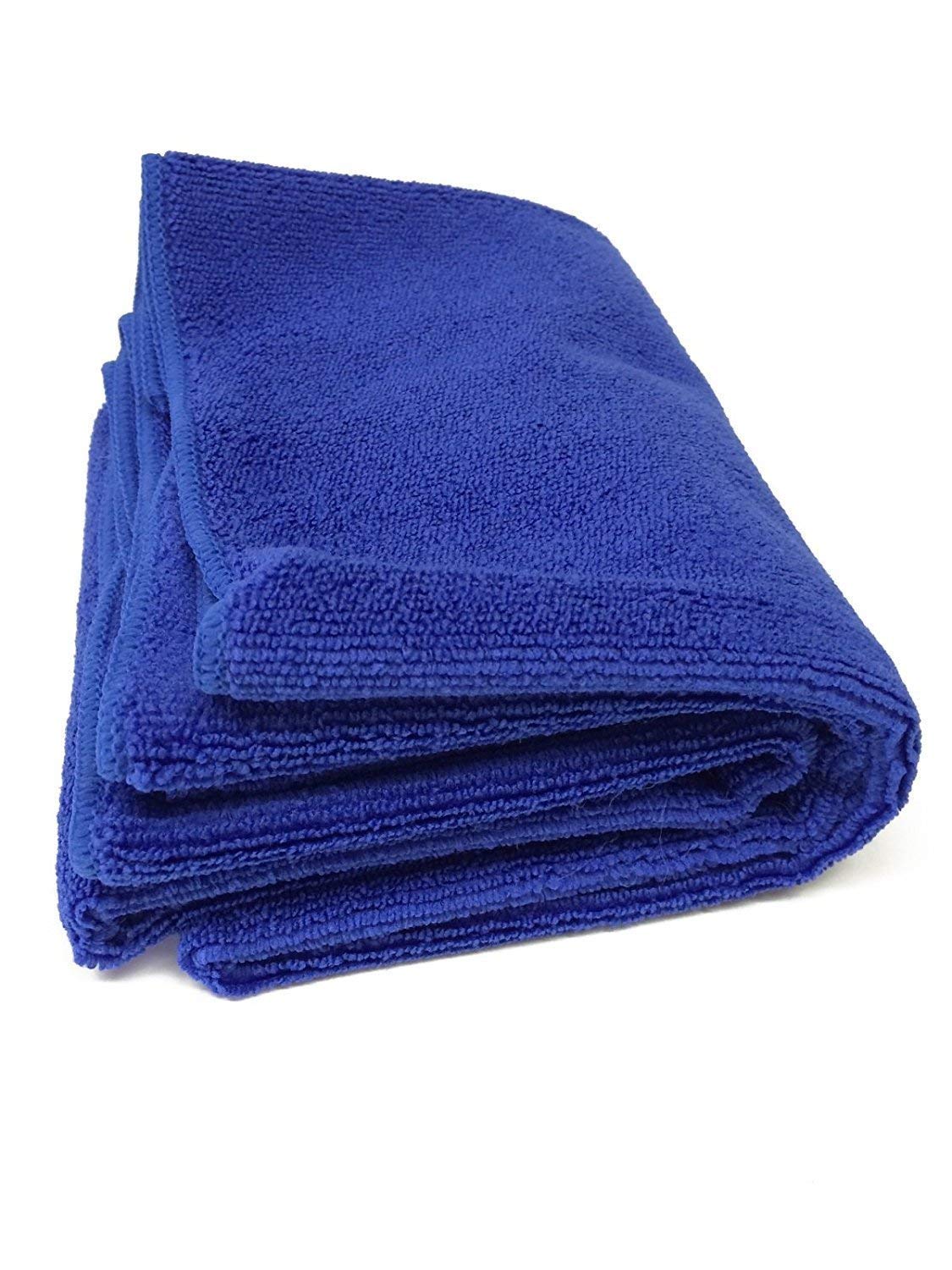 

TARO WORKS Car Wash Towels, Discounted, Microfiber, Wiping and Polishing Cloths, Oval, 12 Count