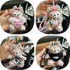 Adorable Sherry Rose Plush Toy Duffy Bear Keychain Cute Gift For Girls 12cm