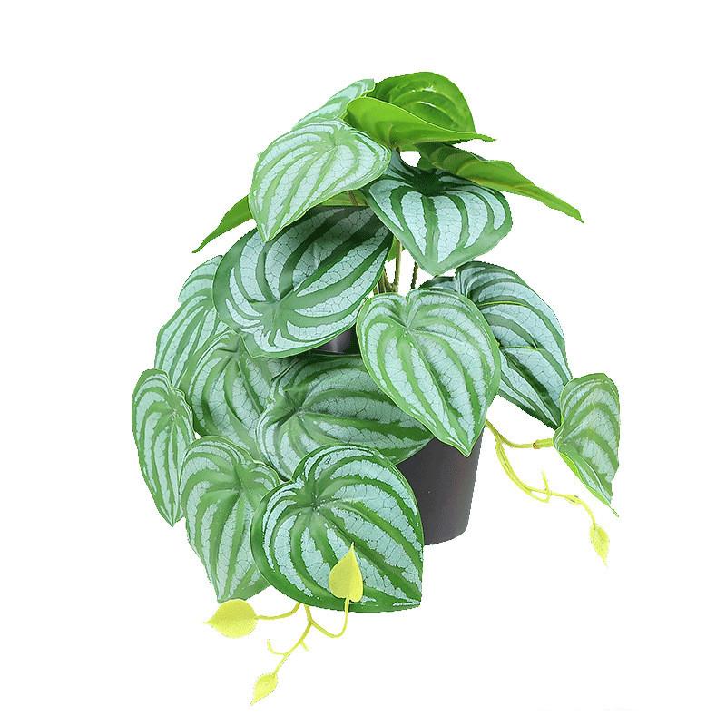 Sztuczna zieleń pnąca Shamrock do dekoracji ścian wewnętrznych z tworzywa sztucznego