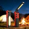 Set of 2 LED Work Lights, COB Lights, Handheld USB Rechargeable, Magnetic, Foldable, Compact, for Night Work and Construction (2 Pieces)