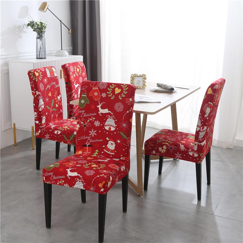 Spandex Elastic Chair Slipcover Case Geometric Dining Chair Cover Stretch Chair Covers for Wedding Hotel Banquet Dining Room