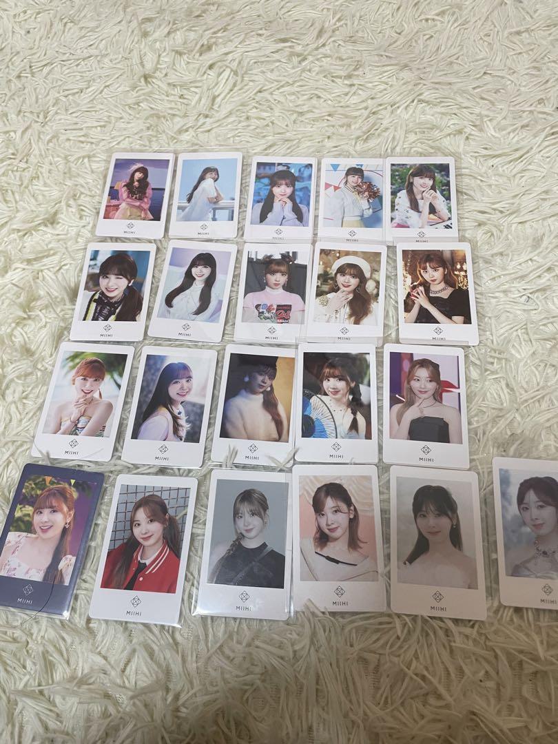 

[USED] Niziu Miihi Photo Card 21 pieces first come first served