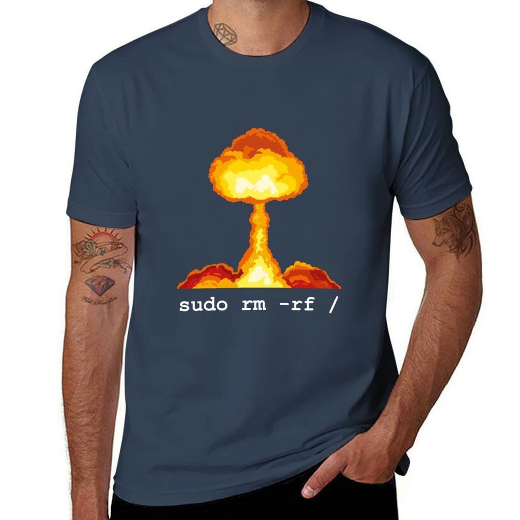 Linux Funny Linux ComUnisexd Sudo RM RF for Unisex Unisex Linux TShirt Daily Wear Print TShirt