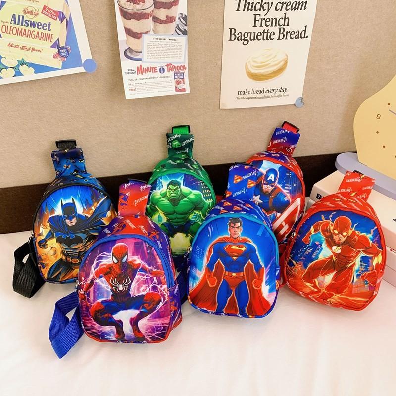 Printed Avengers Superhero Crossbody Bag Kids Cute Outdoor Bags Shoulder