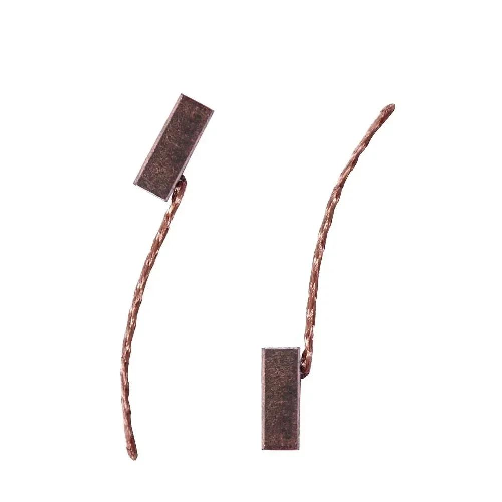 8Pcs/lot 5x5x10mm Graphite Copper Motor Carbon Brushes For Bosch Angle Grinder Electric Hammer Electric Rotary Tool