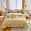 Chinoserie Blossom Cotton Reversible Duvet Cover Set King Queen Double Full Twin Single Size Bed Linen Set