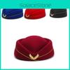 Trendy Blue Felt Beret Hat For Women Ideal For Performances And Fashionable Occasions