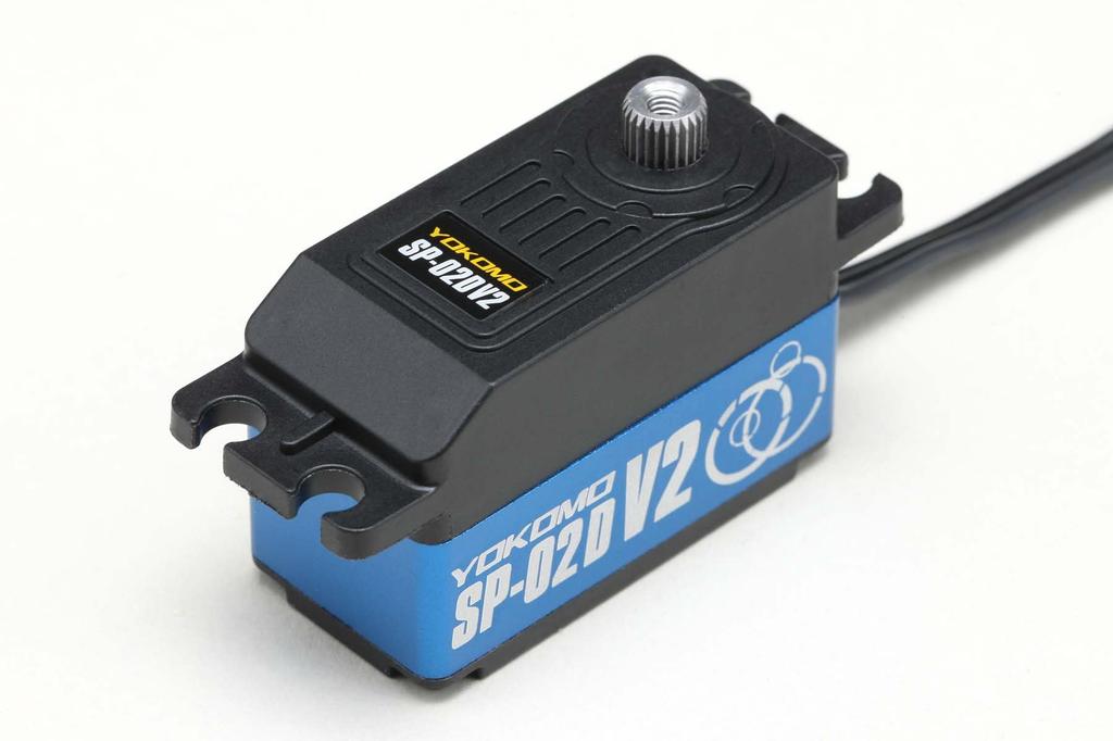 Yokomo RWD Drift Servo V2 Digital Servo Low Profile (Blue) SP-02DV2BL