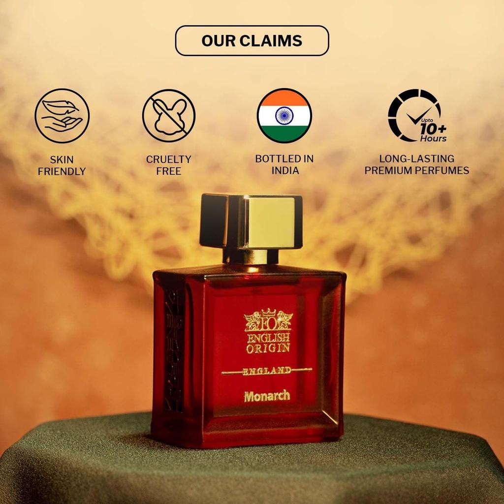 Monarch | Chocolate Musky Spray | Unisex Perfume | Powerful Notes of Chocolate & Amber |