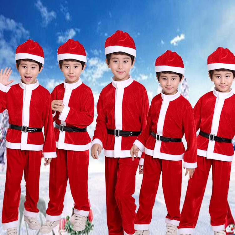 Kostým Santa Clause 2026 pro dospělé a děti: Vánoční vystoupení a kostýmy