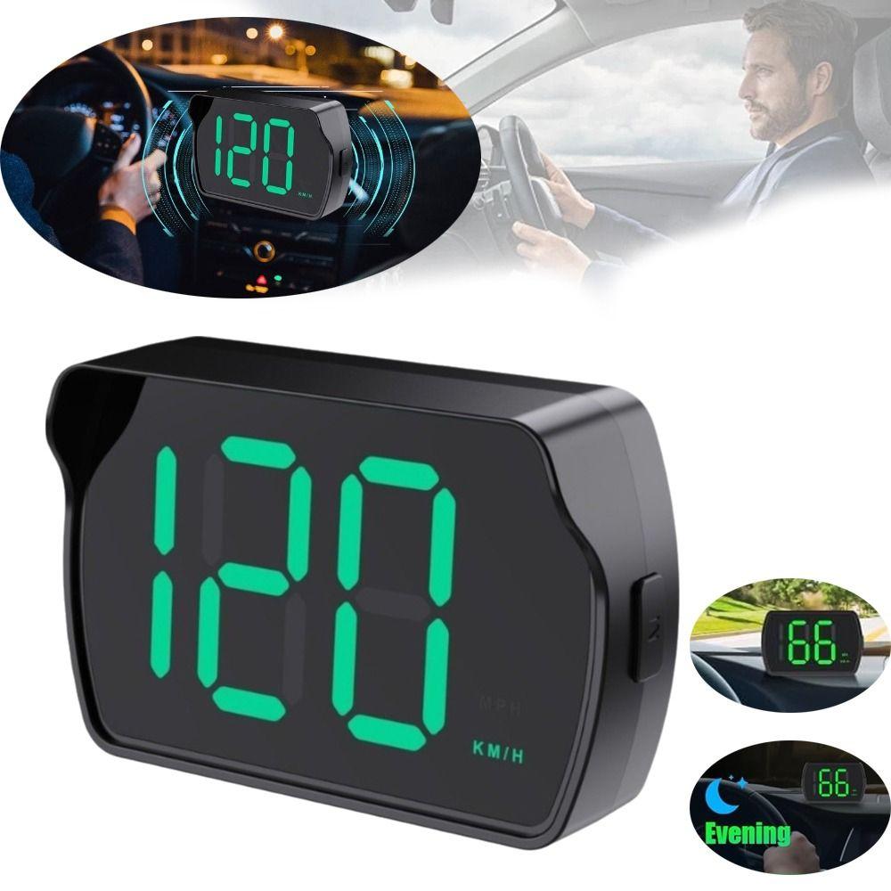 KMH/MPH Digital Speedometer Plug And Play HUD Speed Meter  Car Accessories