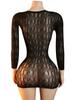 Long Sleeves Sexy Lingerie For Women Erotic Babydoll Bodystocking Underwear Costumes Sleepwear Nightwear Chemises Garters
