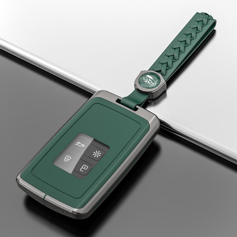 Pouzdro na klíček ze slitiny zinku na auto pro Renault Captur Megane Talisman Espace Clio Zoe Koleos Scenic 4 Arkana Dacia Sandero