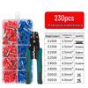 VE Cold Crimp Terminal Kit with Pliers - Quick Wiring Tool for Electricians