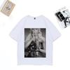 Men's 100%Cotton Shirt Y2k CARTER TOUR Graphic O-neck Summer Hip Hop High Quality Oversized Tshirt