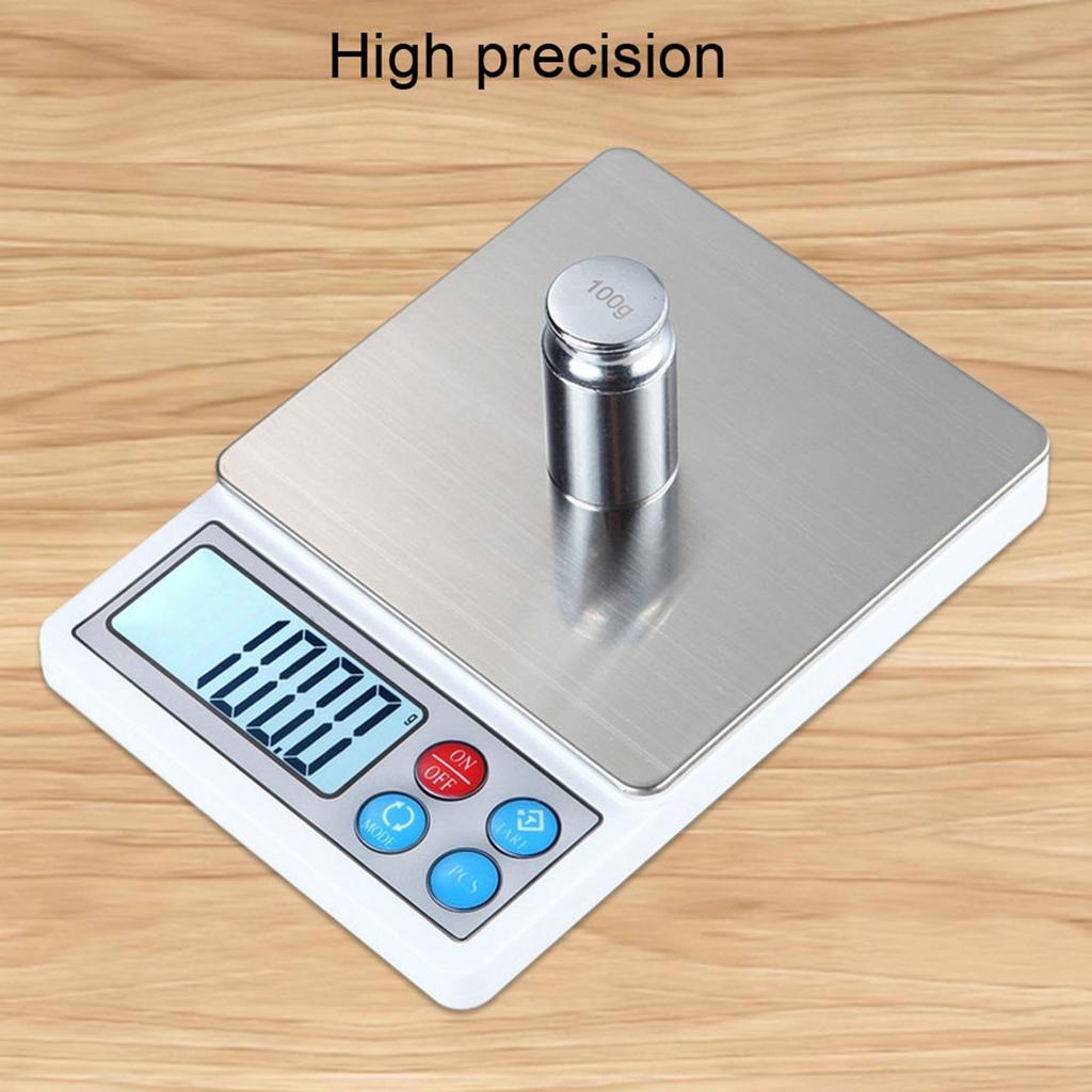 Kitchen Electronic Digital Scales, High ket Food Scales with LCD Display, Suitable for Msuring Jewelry, Mobile Phones
