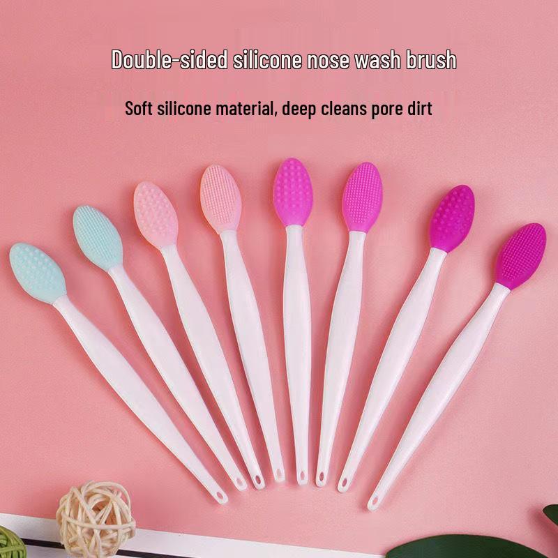 Silicone Deep Cleansing Brush for Blackhead Removal and Pore Cleaning