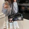 New Sweet And Cool Ulzzang Ita Bag Dolls Bag Jk Uniform Shoulder Bag Preppy Style Fashion Casual Armpit Bag Bolsos Mujer