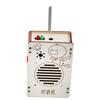Wireless Walkie Talkie 1 2Pcs DIY Model Kit STEM Science Classroom Project Toy for Boys Girls Learning Use