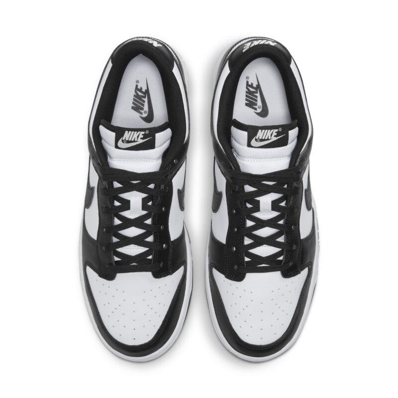 Nike Dunk Low Retro Men's Sneakers Retro Board Shoes Low Top Panda Colour Matching Black and White DD1391-100